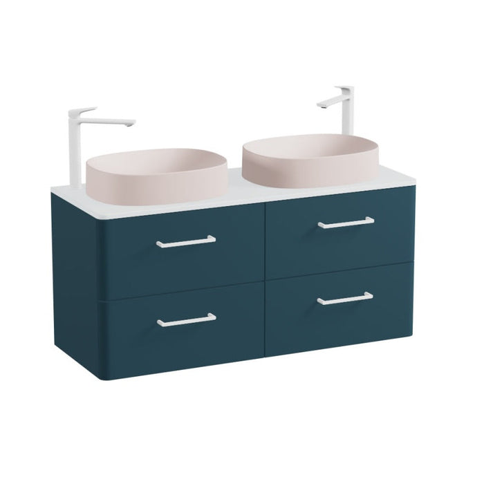 Vado Cameo 4 Drawer Wall Hung Vanity Unit With Worktop