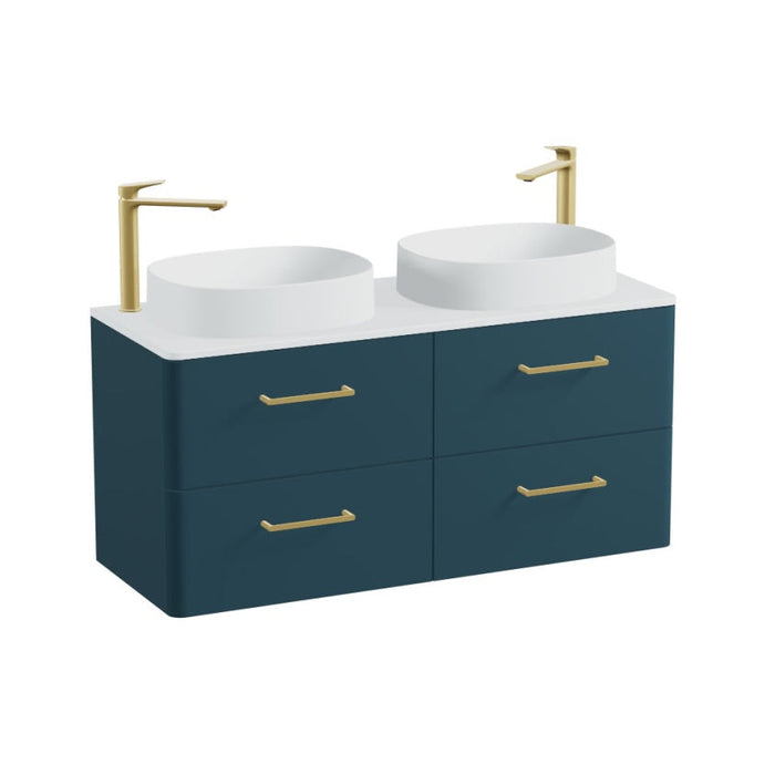Vado Cameo 4 Drawer Wall Hung Vanity Unit With Worktop
