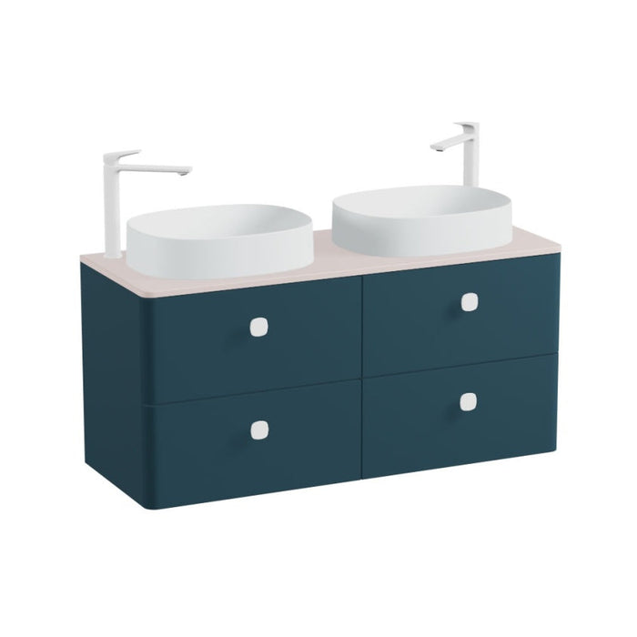 Vado Cameo 4 Drawer Wall Hung Vanity Unit With Worktop
