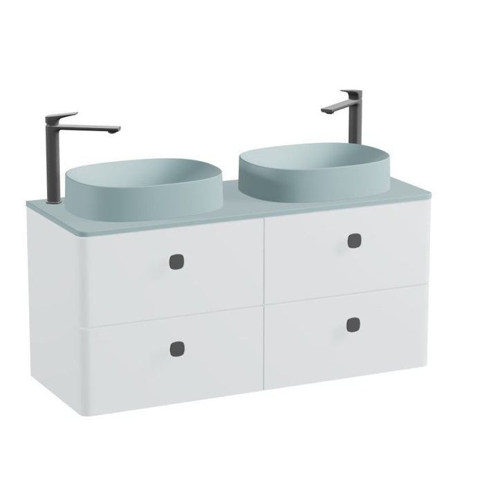 Vado Cameo 4 Drawer Wall Hung Vanity Unit With Worktop