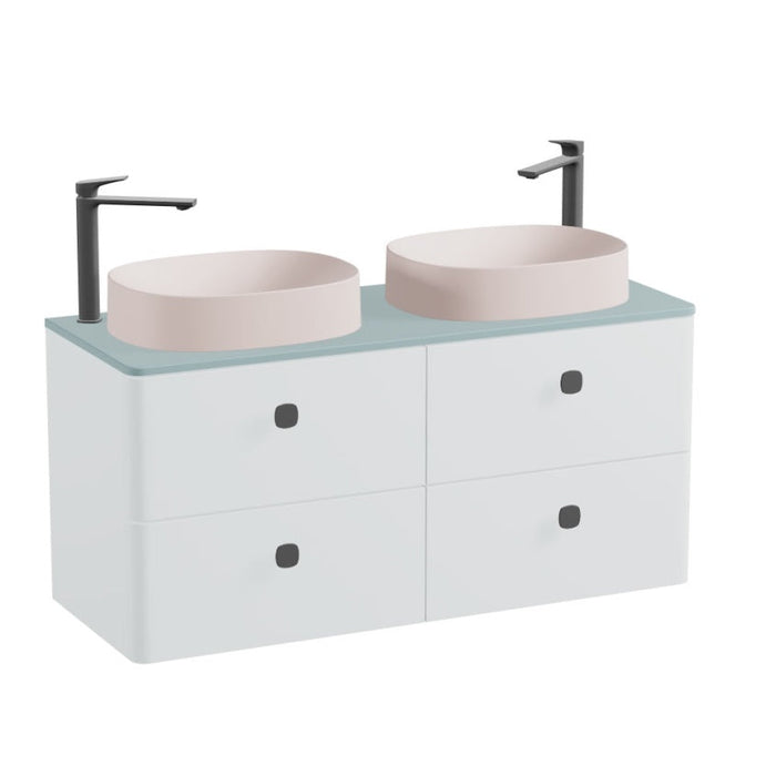 Vado Cameo 4 Drawer Wall Hung Vanity Unit With Worktop