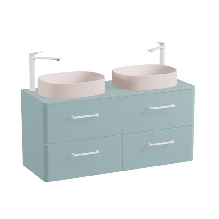 Vado Cameo 4 Drawer Wall Hung Vanity Unit With Worktop