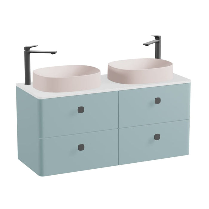 Vado Cameo 4 Drawer Wall Hung Vanity Unit With Worktop