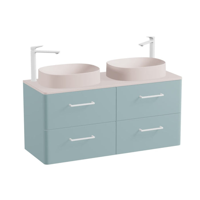 Vado Cameo 4 Drawer Wall Hung Vanity Unit With Worktop