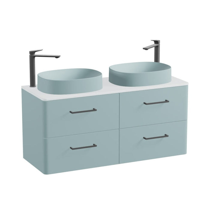 Vado Cameo 4 Drawer Wall Hung Vanity Unit With Worktop