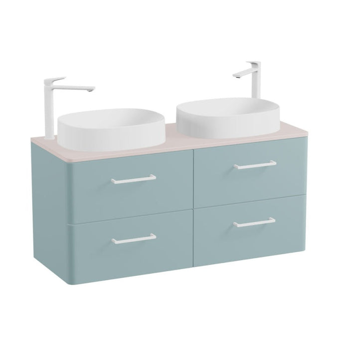 Vado Cameo 4 Drawer Wall Hung Vanity Unit With Worktop