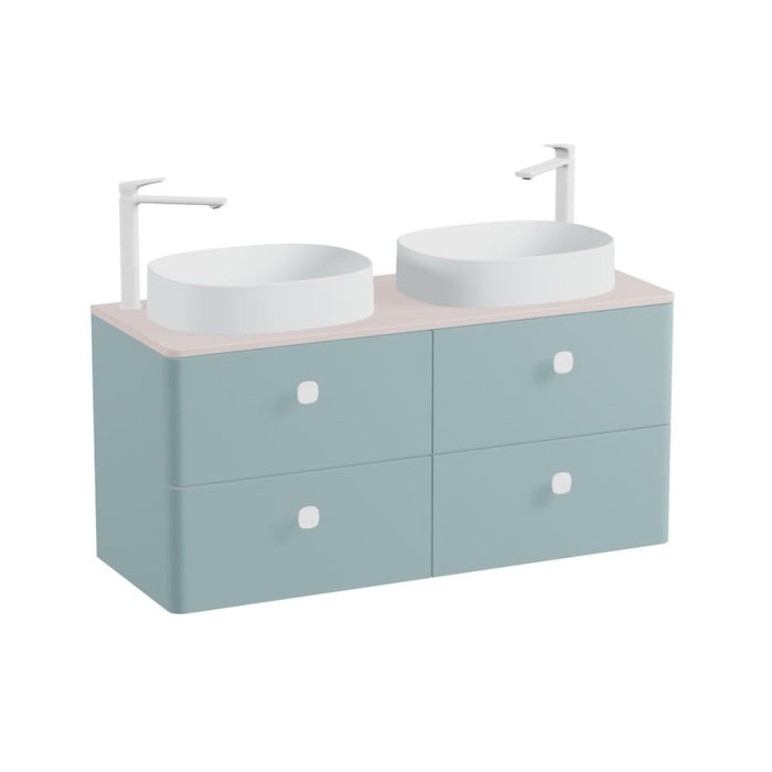 Vado Cameo 4 Drawer Wall Hung Vanity Unit With Worktop