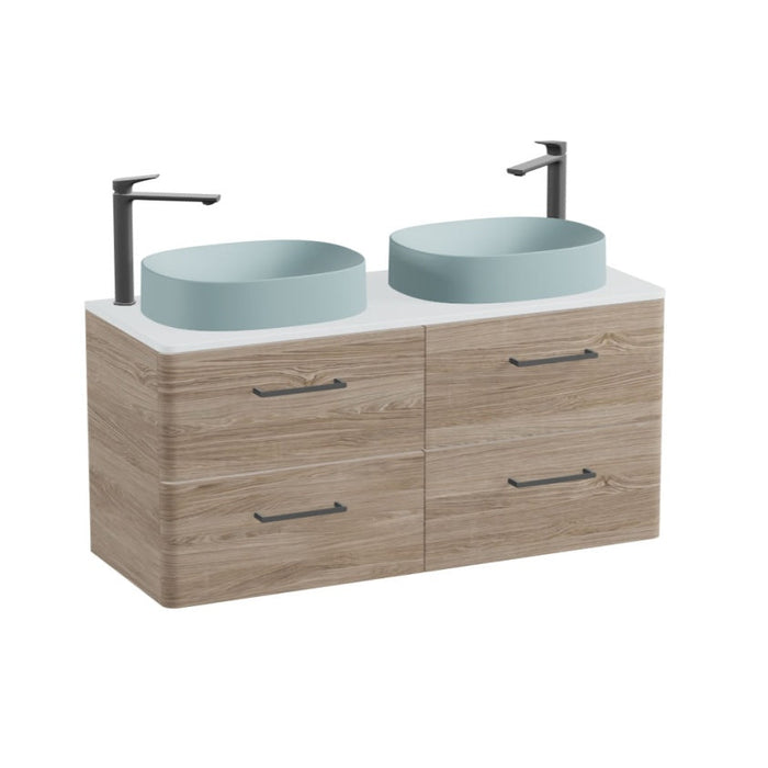 Vado Cameo 4 Drawer Wall Hung Vanity Unit With Worktop