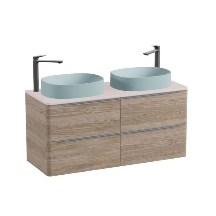 Vado Cameo 4 Drawer Wall Hung Vanity Unit With Worktop
