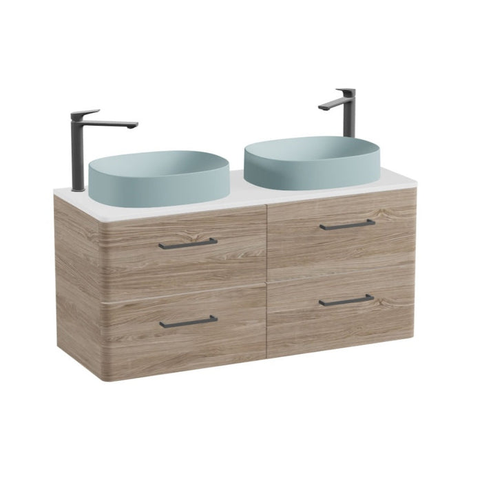 Vado Cameo 4 Drawer Wall Hung Vanity Unit With Worktop