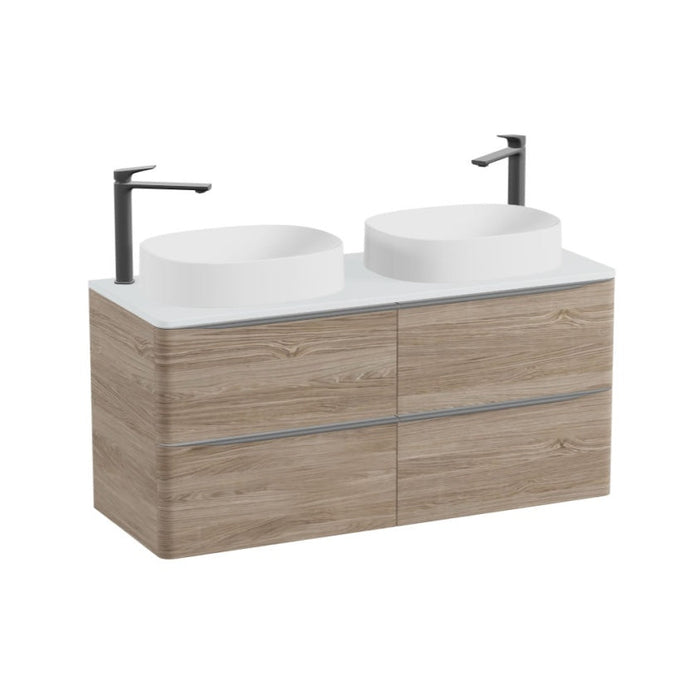 Vado Cameo 4 Drawer Wall Hung Vanity Unit With Worktop