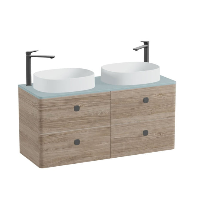 Vado Cameo 4 Drawer Wall Hung Vanity Unit With Worktop