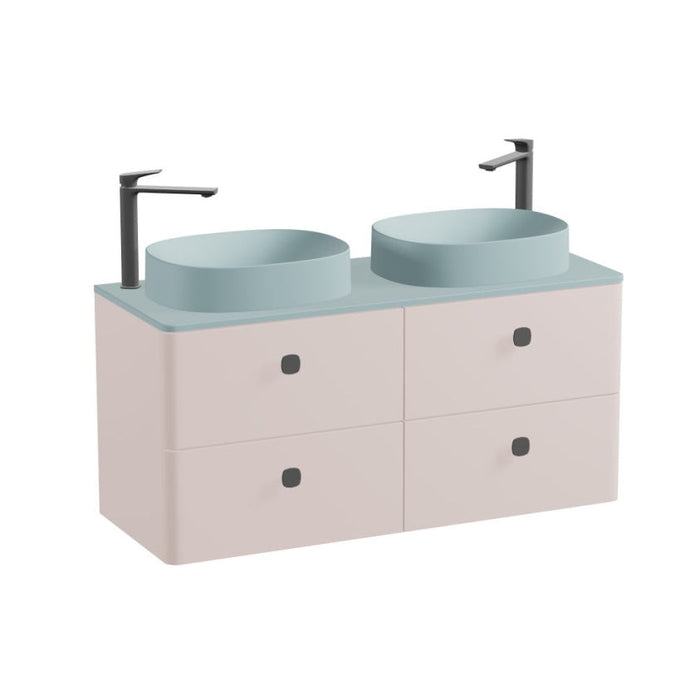 Vado Cameo 4 Drawer Wall Hung Vanity Unit With Worktop