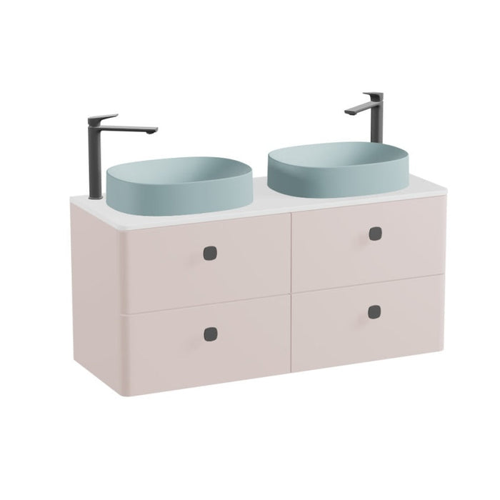 Vado Cameo 4 Drawer Wall Hung Vanity Unit With Worktop