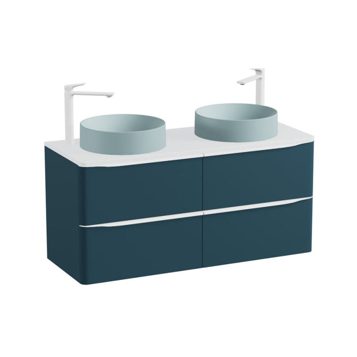 Vado Cameo 4 Drawer Wall Hung Vanity Unit With Worktop