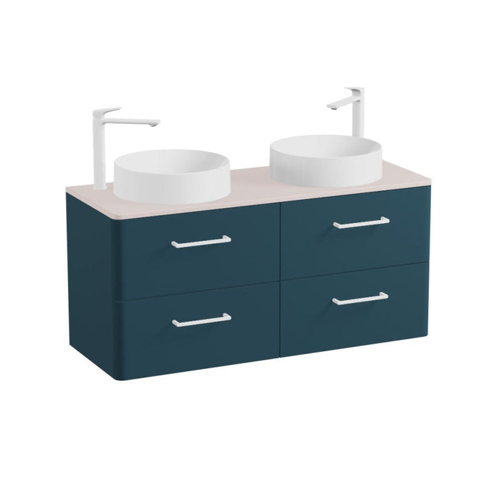 Vado Cameo 4 Drawer Wall Hung Vanity Unit With Worktop