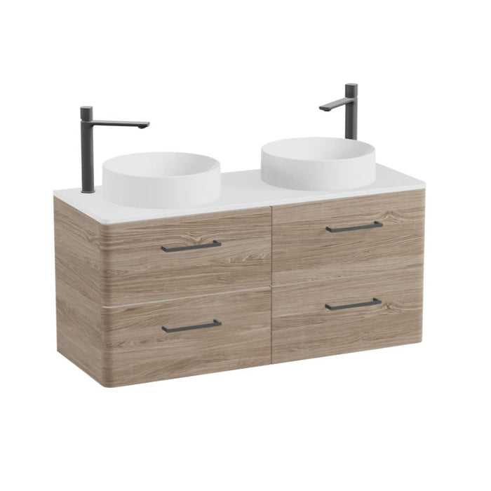 Vado Cameo 4 Drawer Wall Hung Vanity Unit With Worktop
