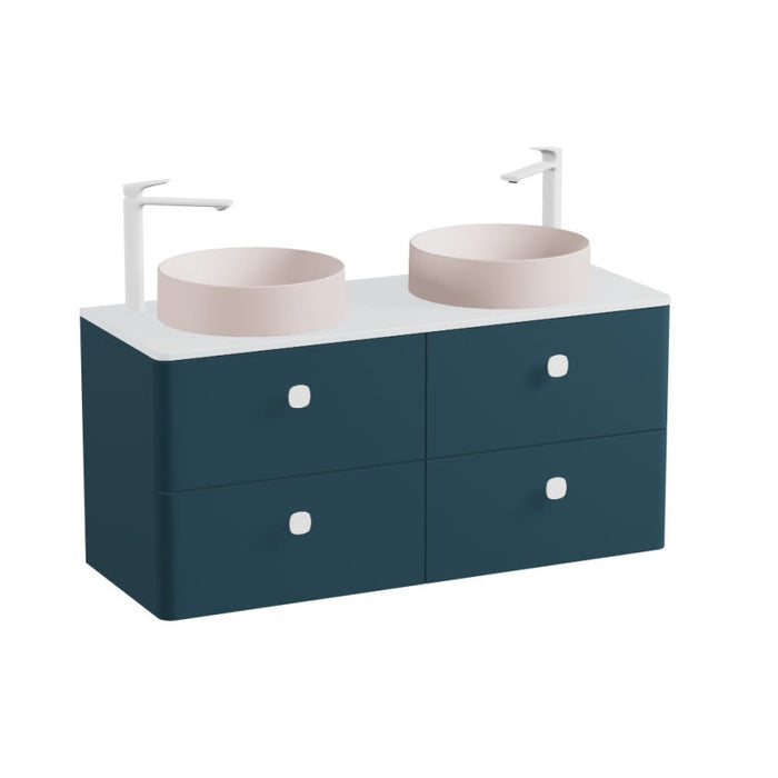Vado Cameo 4 Drawer Wall Hung Vanity Unit With Worktop