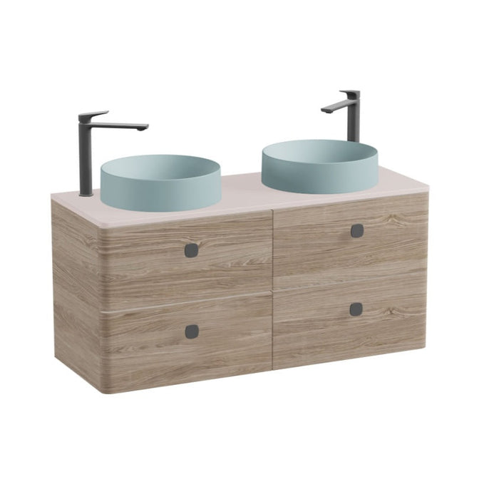 Vado Cameo 4 Drawer Wall Hung Vanity Unit With Worktop