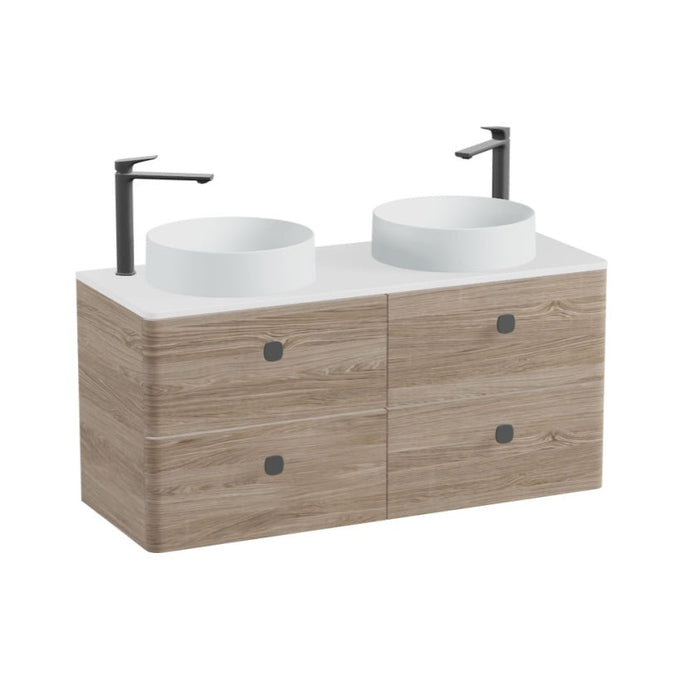 Vado Cameo 4 Drawer Wall Hung Vanity Unit With Worktop