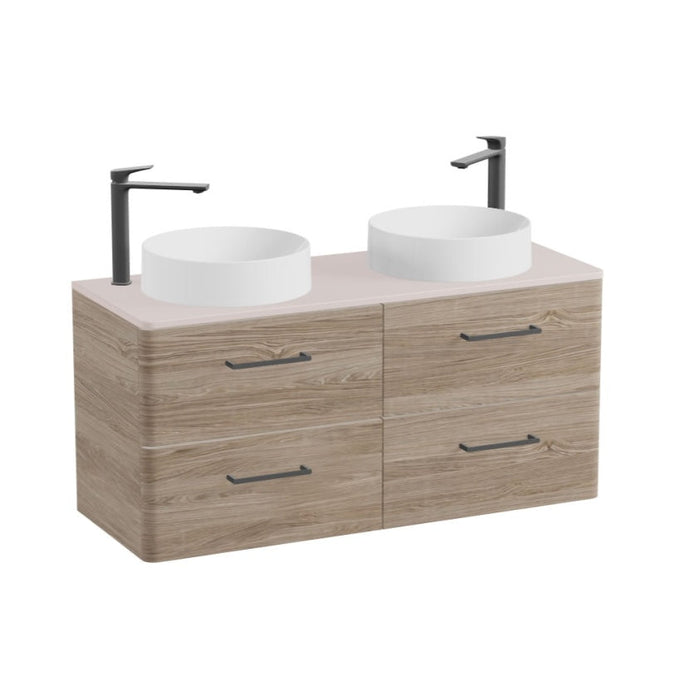 Vado Cameo 4 Drawer Wall Hung Vanity Unit With Worktop