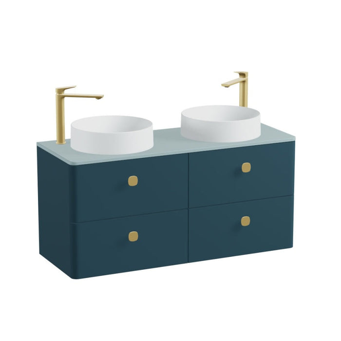 Vado Cameo 4 Drawer Wall Hung Vanity Unit With Worktop
