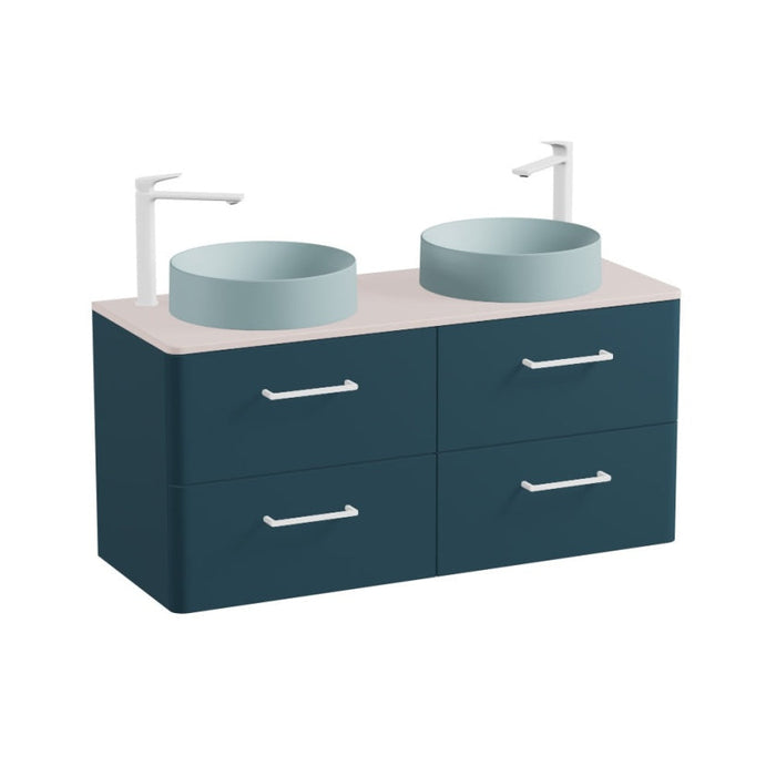 Vado Cameo 4 Drawer Wall Hung Vanity Unit With Worktop