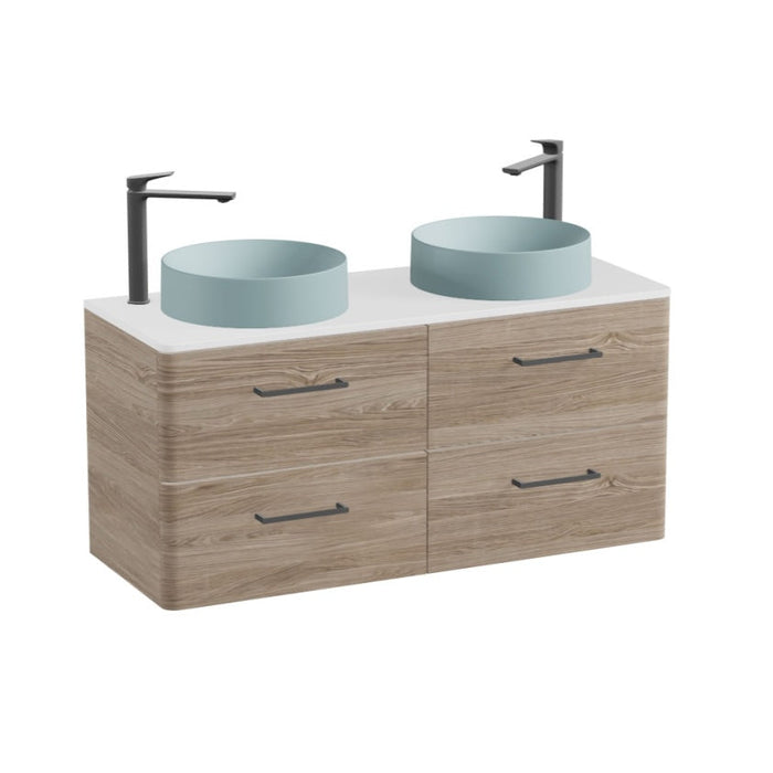 Vado Cameo 4 Drawer Wall Hung Vanity Unit With Worktop