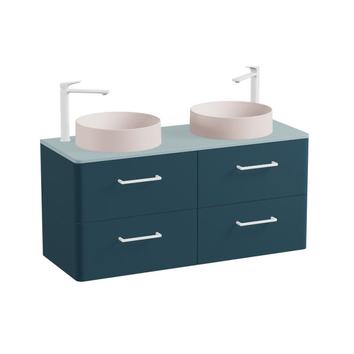 Vado Cameo 4 Drawer Wall Hung Vanity Unit With Worktop
