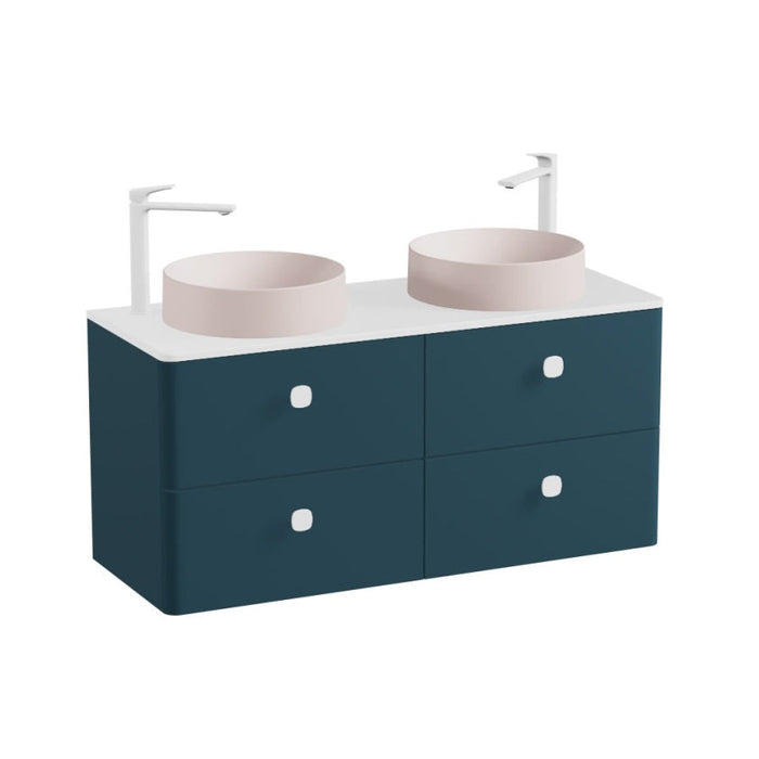 Vado Cameo 4 Drawer Wall Hung Vanity Unit With Worktop