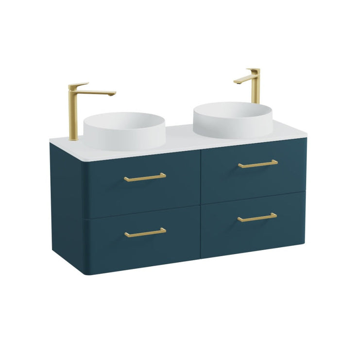 Vado Cameo 4 Drawer Wall Hung Vanity Unit With Worktop