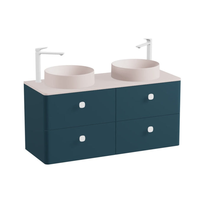 Vado Cameo 4 Drawer Wall Hung Vanity Unit With Worktop