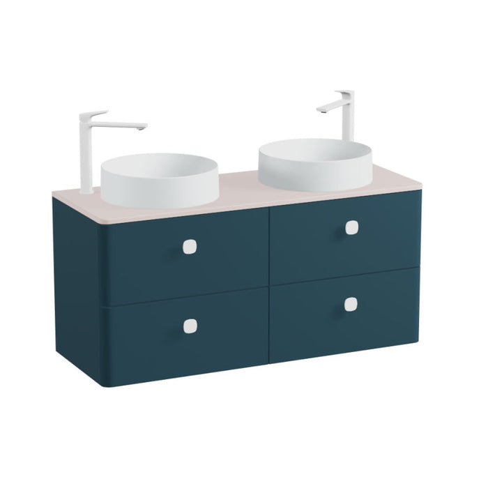 Vado Cameo 4 Drawer Wall Hung Vanity Unit With Worktop