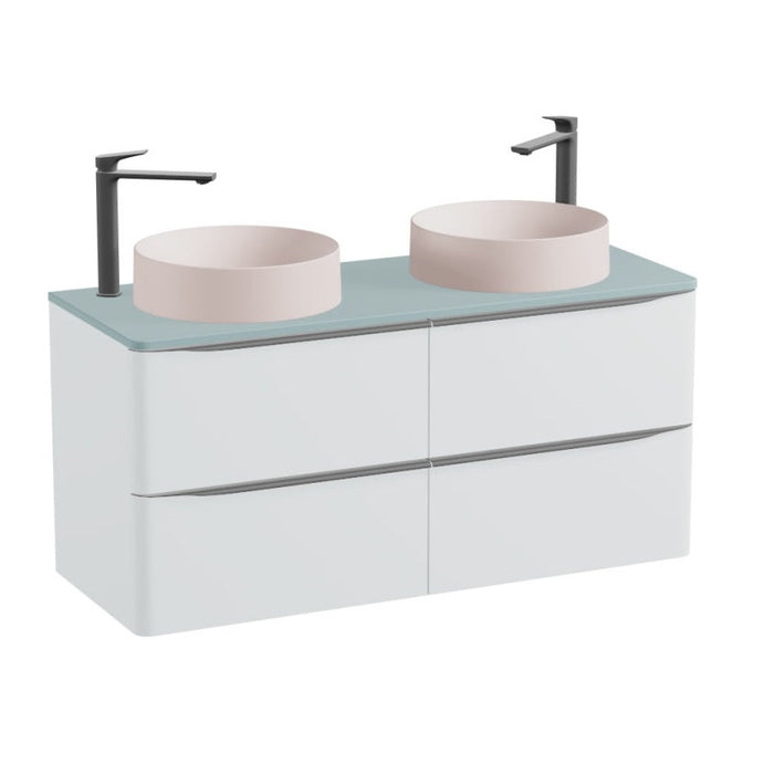 Vado Cameo 4 Drawer Wall Hung Vanity Unit With Worktop