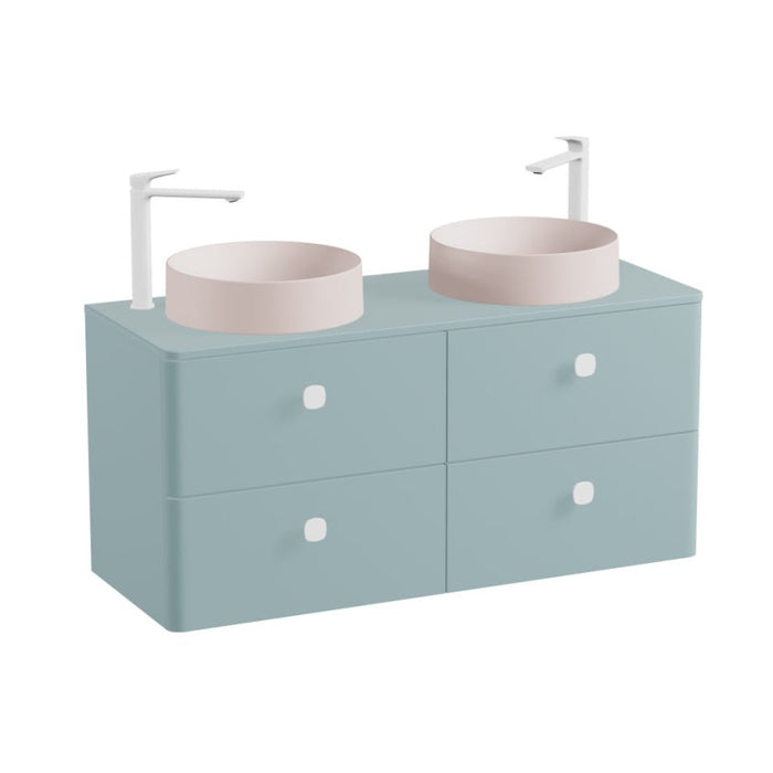 Vado Cameo 4 Drawer Wall Hung Vanity Unit With Worktop