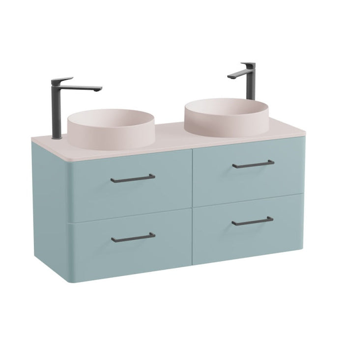 Vado Cameo 4 Drawer Wall Hung Vanity Unit With Worktop