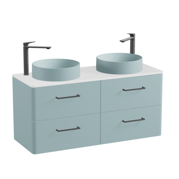 Vado Cameo 4 Drawer Wall Hung Vanity Unit With Worktop