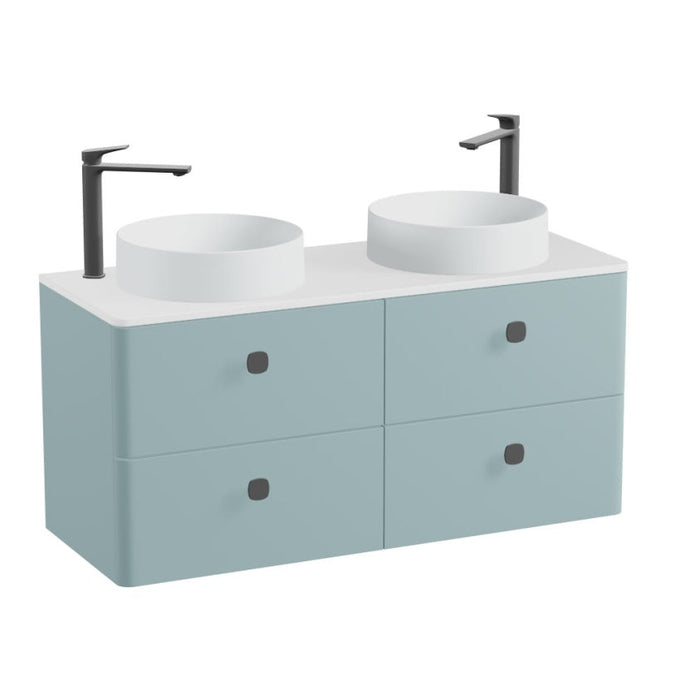 Vado Cameo 4 Drawer Wall Hung Vanity Unit With Worktop