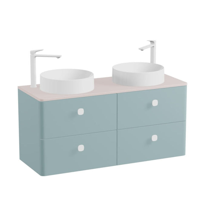Vado Cameo 4 Drawer Wall Hung Vanity Unit With Worktop
