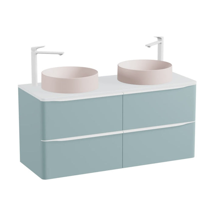 Vado Cameo 4 Drawer Wall Hung Vanity Unit With Worktop