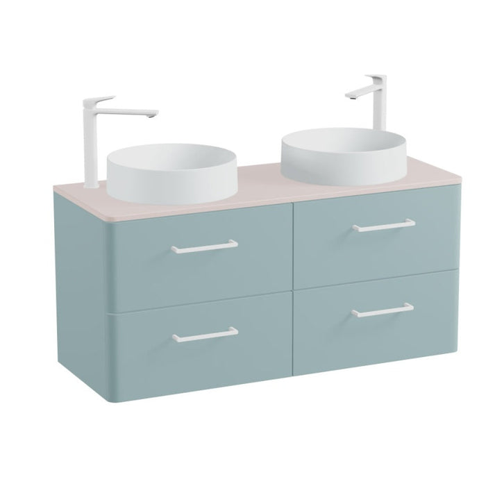 Vado Cameo 4 Drawer Wall Hung Vanity Unit With Worktop