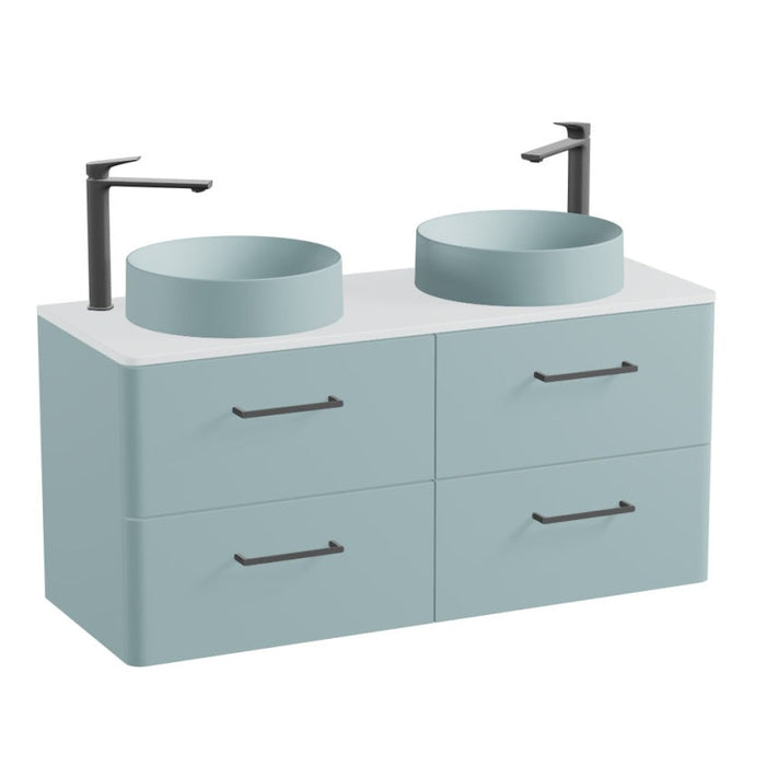 Vado Cameo 4 Drawer Wall Hung Vanity Unit With Worktop