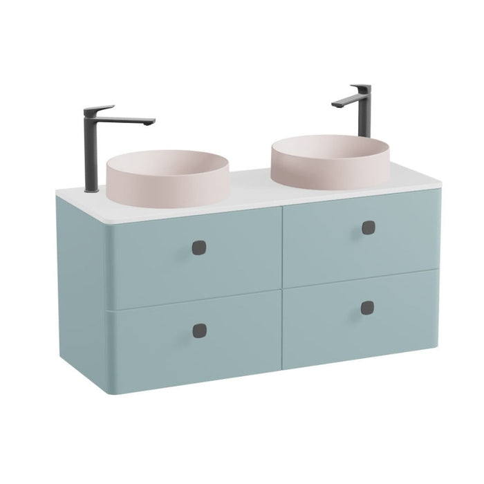 Vado Cameo 4 Drawer Wall Hung Vanity Unit With Worktop