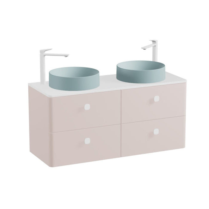 Vado Cameo 4 Drawer Wall Hung Vanity Unit With Worktop
