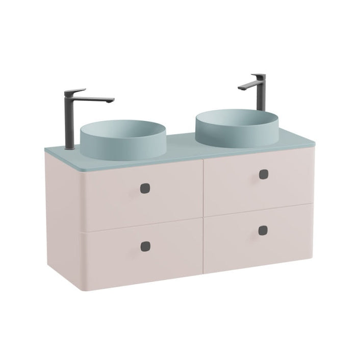 Vado Cameo 4 Drawer Wall Hung Vanity Unit With Worktop