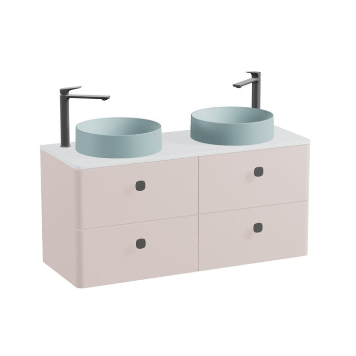 Vado Cameo 4 Drawer Wall Hung Vanity Unit With Worktop