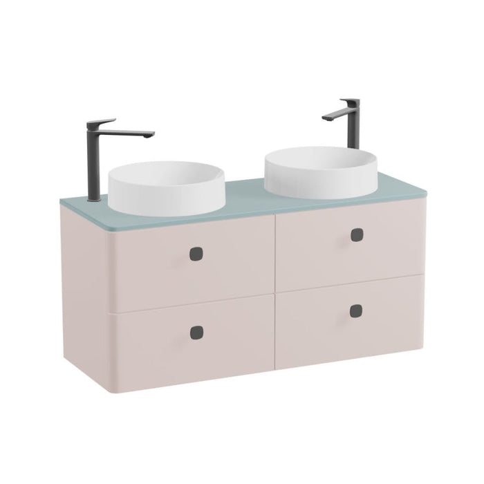 Vado Cameo 4 Drawer Wall Hung Vanity Unit With Worktop