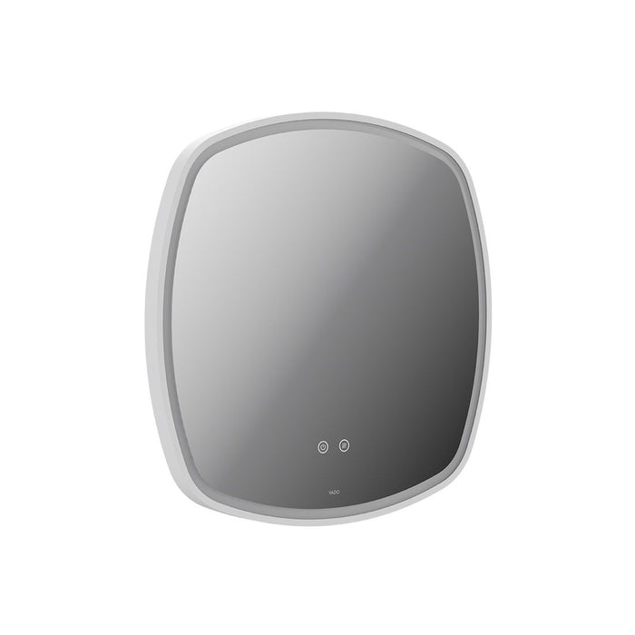 Vado Cameo Soft Square Illuminated Mirror - Matt White