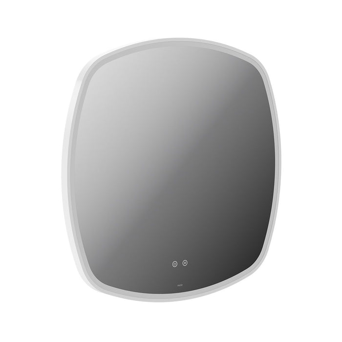 Vado Cameo Soft Square Illuminated Mirror - Matt White