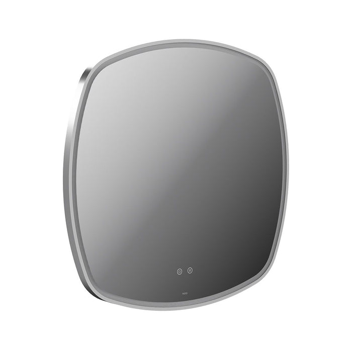 Vado Cameo Soft Square Illuminated Mirror - Satin Chrome